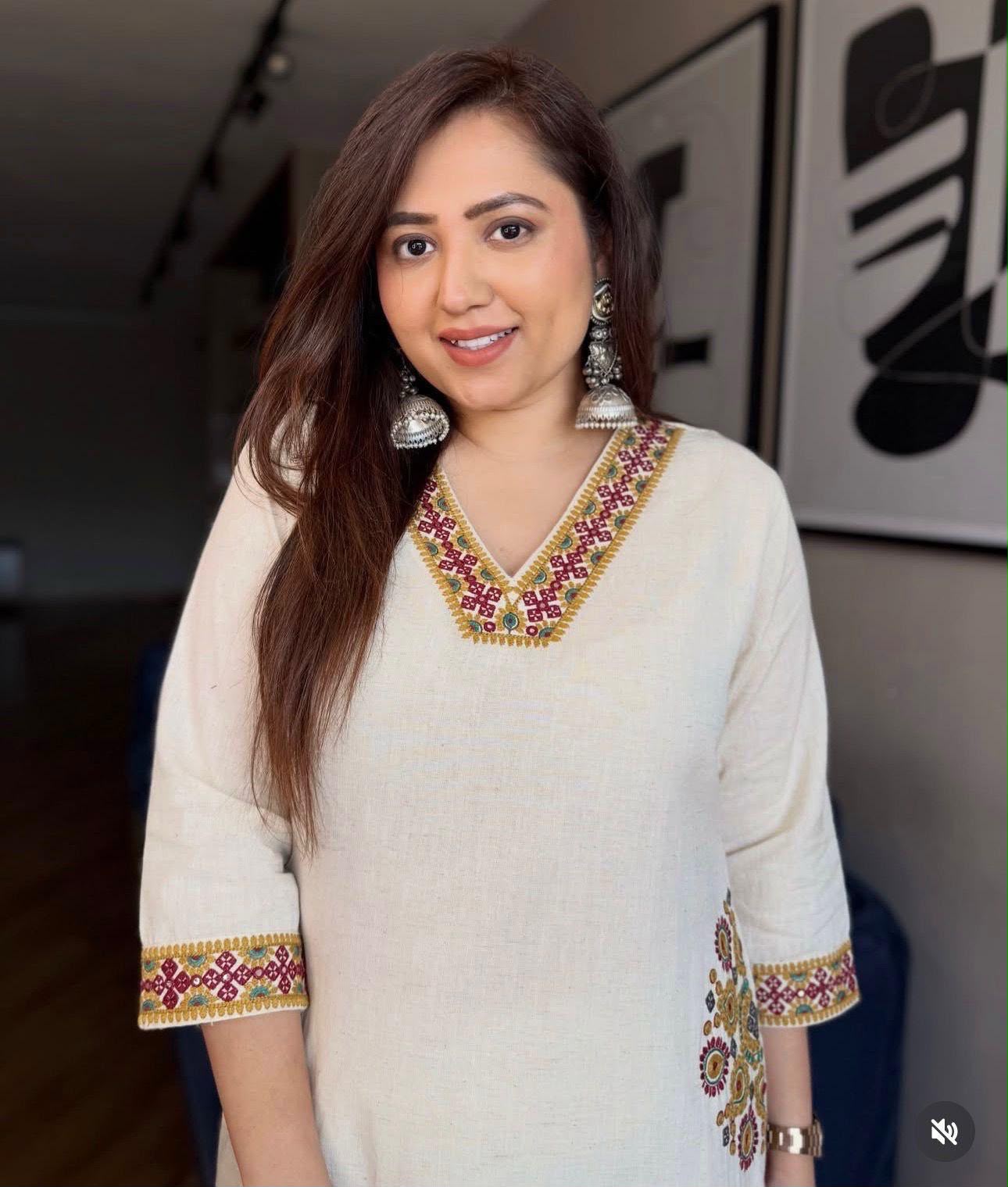 PREMIUM COTTON FLEX A-LINE KURTI SET